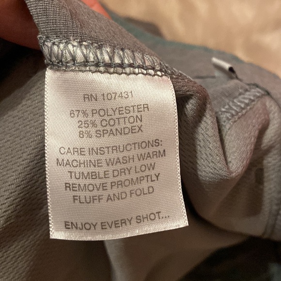 Linksoul Mens sz 34 Boardwalker Hybrid Green Striped Golf Casual Shorts - Picture 12 of 13